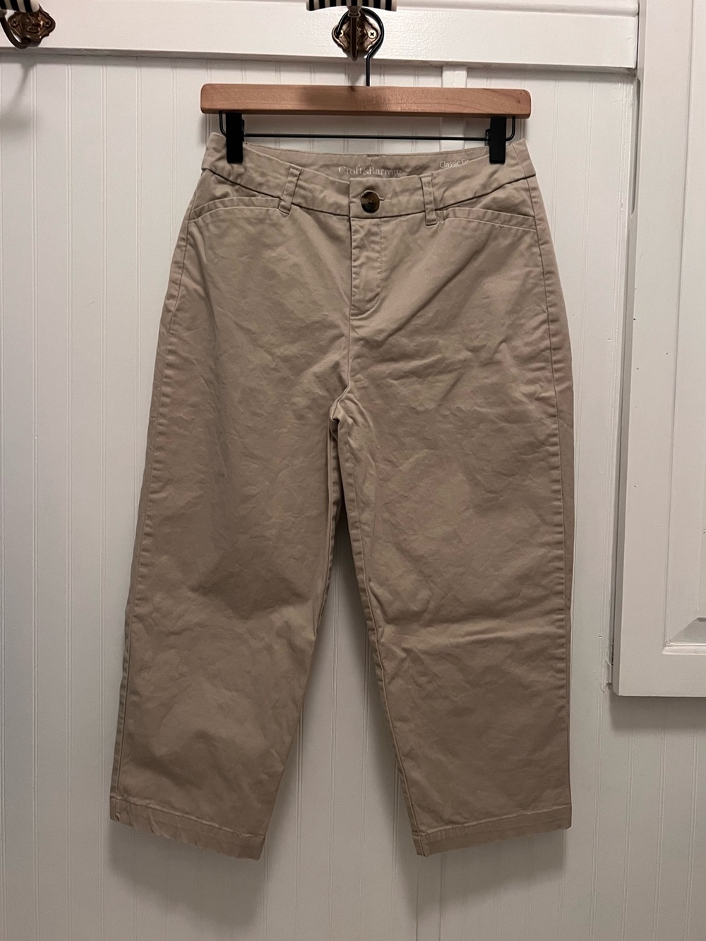 Croft & Barrow Capri Pants Stretch Size 6